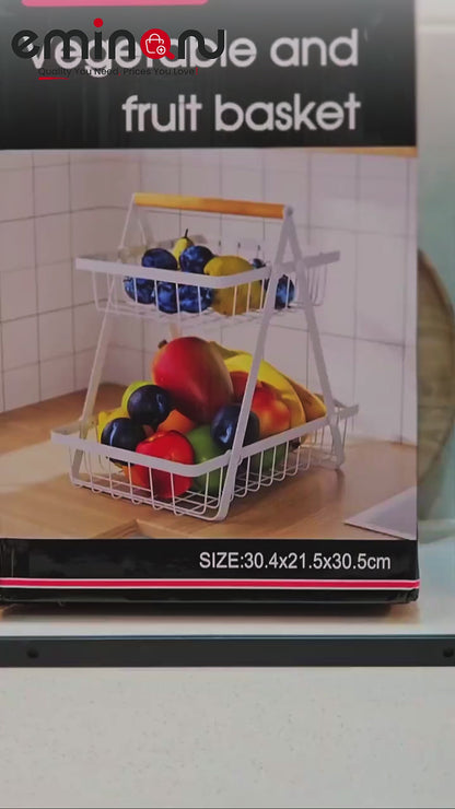 Multi Purpose Storage Basket (Metal)