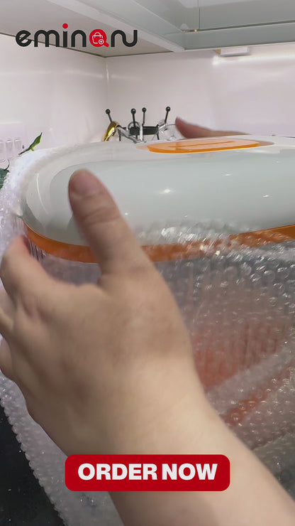 10kg Rice Dispenser Square Transparent