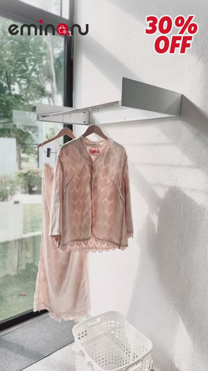 Retractable Wall Mounted Laundry Drying Rack