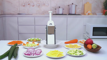 Multifunctional Vegetable Cutter – Mandoline Slicer with Stainless Steel Blades