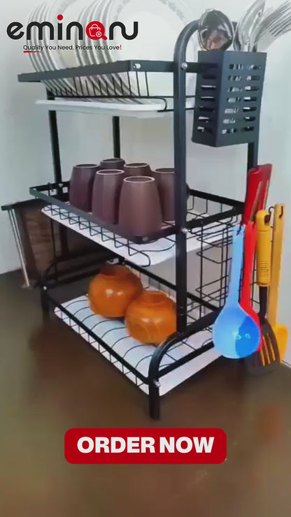 Heavy Duty Kitchen Dish Storage Rack