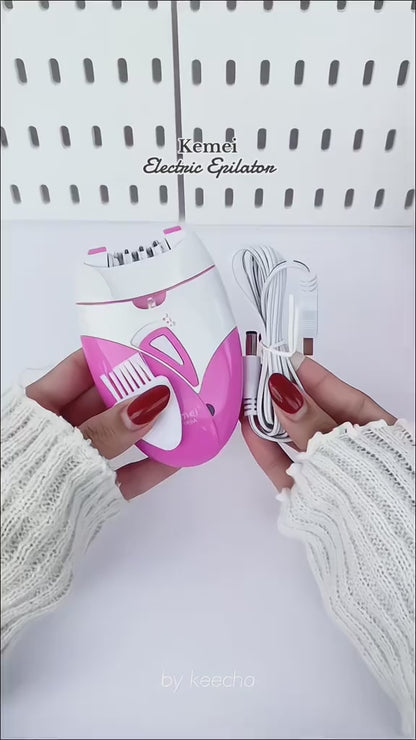 Electric Hair Removal Shaver for Long-Lasting Smoothness