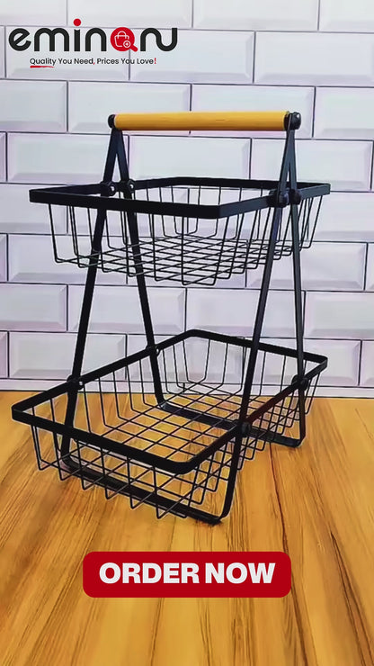 Multi Purpose Storage Basket (Metal)