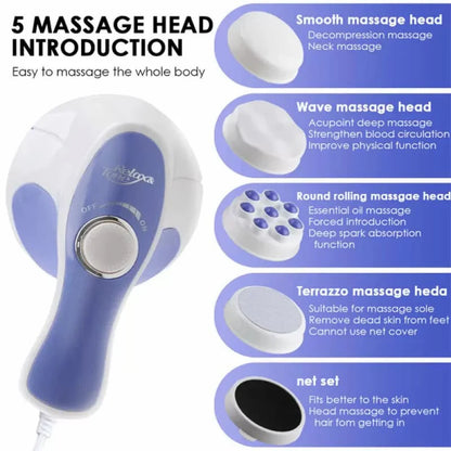 Handheld Electric Body Massager – Pain Relief & Muscle Relaxation