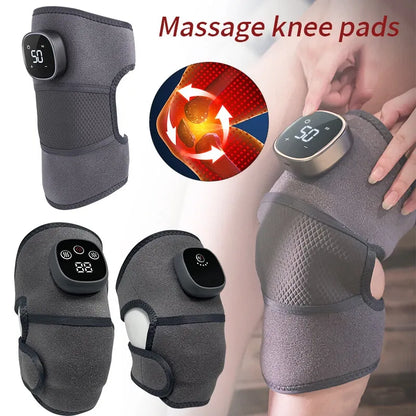 Smart Electric Knee Massager | Heating & Vibration Therapy for Arthritis, Joint Pain & Leg Relief
