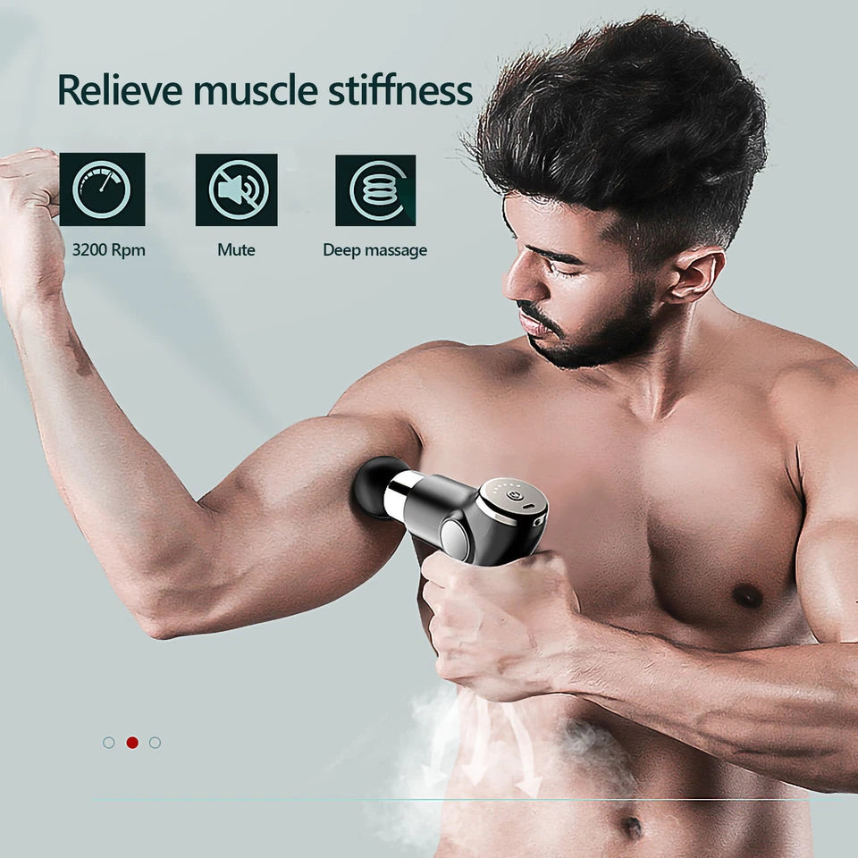 Gun Massager – Deep Tissue & Full Body Pain Relief